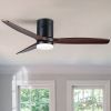 Farmhouse 52 in.Ceiling Fan with 3 Solid Wood Blades and DC Reversible Motor