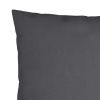 Throw Pillows 4 pcs Anthracite 15.7"x15.7" Fabric