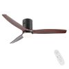 Farmhouse 52 in.Ceiling Fan with 3 Solid Wood Blades and DC Reversible Motor