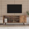 TV Stand Use in Living Room Furniture with 1 storage and 2 shelves Cabinet, high quality particle board